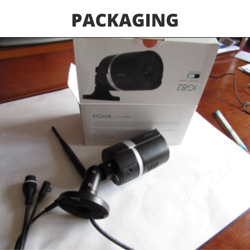 ieGeek camera packaging